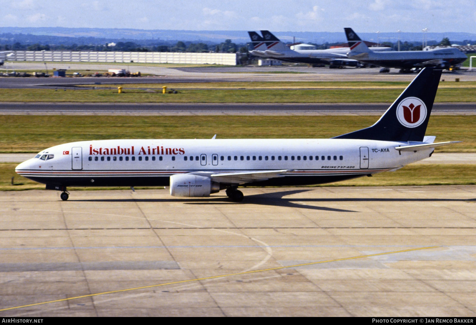 Aircraft Photo of TC-AYA | Boeing 737-4Y0 | Istanbul Airlines | AirHistory.net #323634