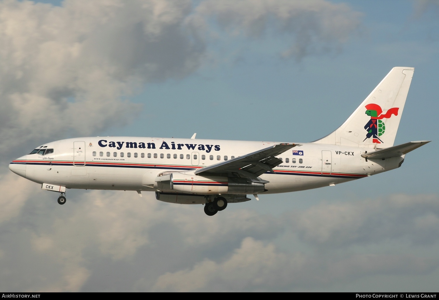 Aircraft Photo of VP-CKX | Boeing 737-236/Adv | Cayman Airways | AirHistory.net #323636