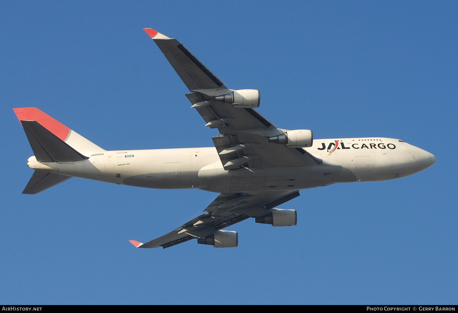 Aircraft Photo of JA8906 | Boeing 747-446(BCF) | Japan Airlines - JAL Cargo | AirHistory.net #323639