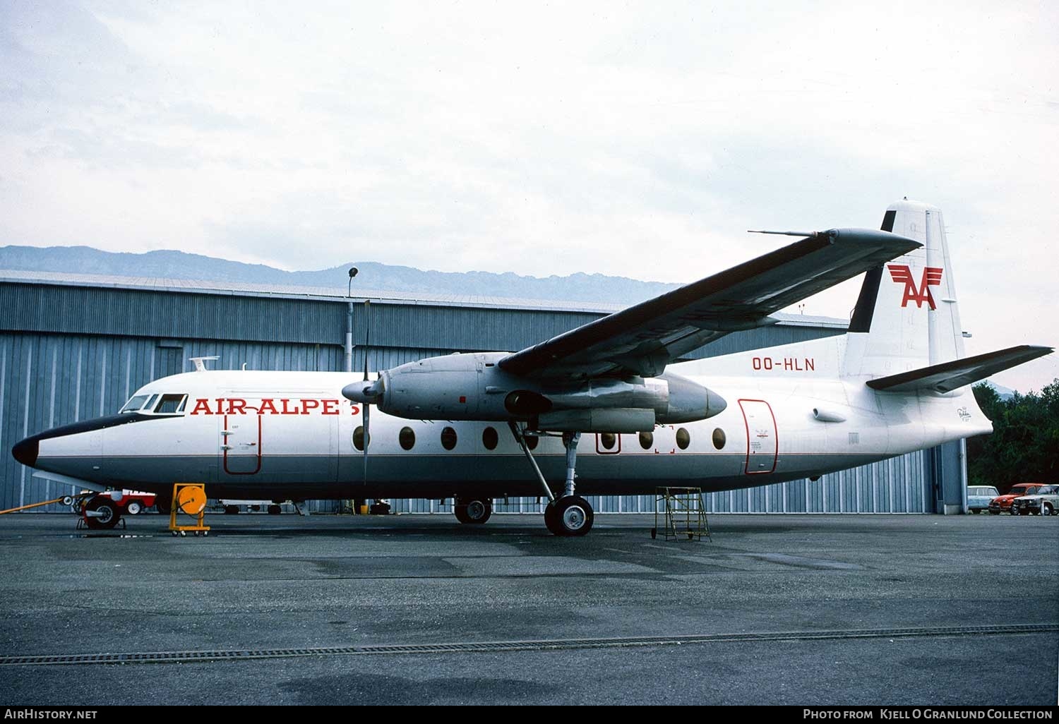Aircraft Photo of OO-HLN | Fokker F27-600 Friendship | Air Alpes | AirHistory.net #323654