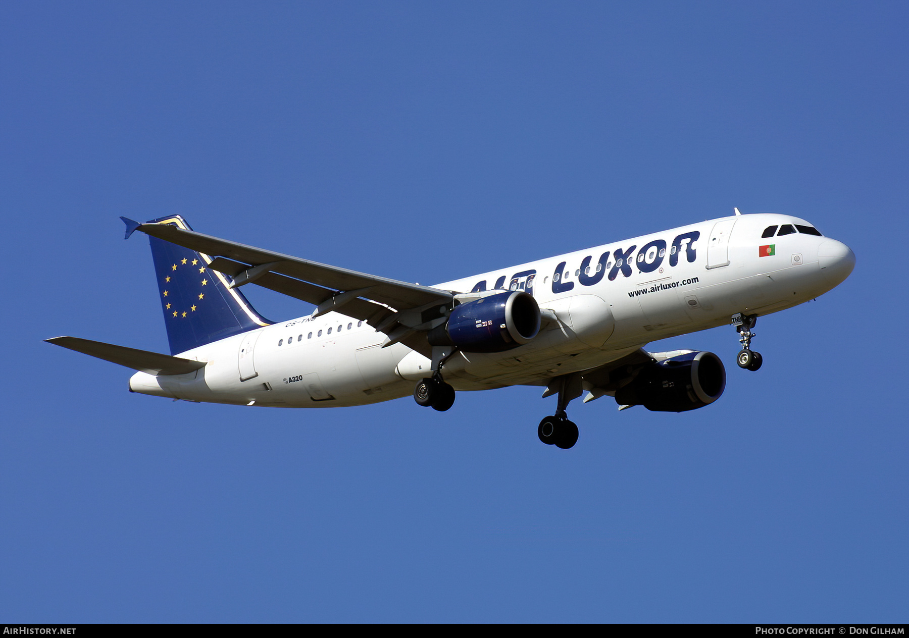 Aircraft Photo of CS-TNB | Airbus A320-211 | Air Luxor | AirHistory.net #323675