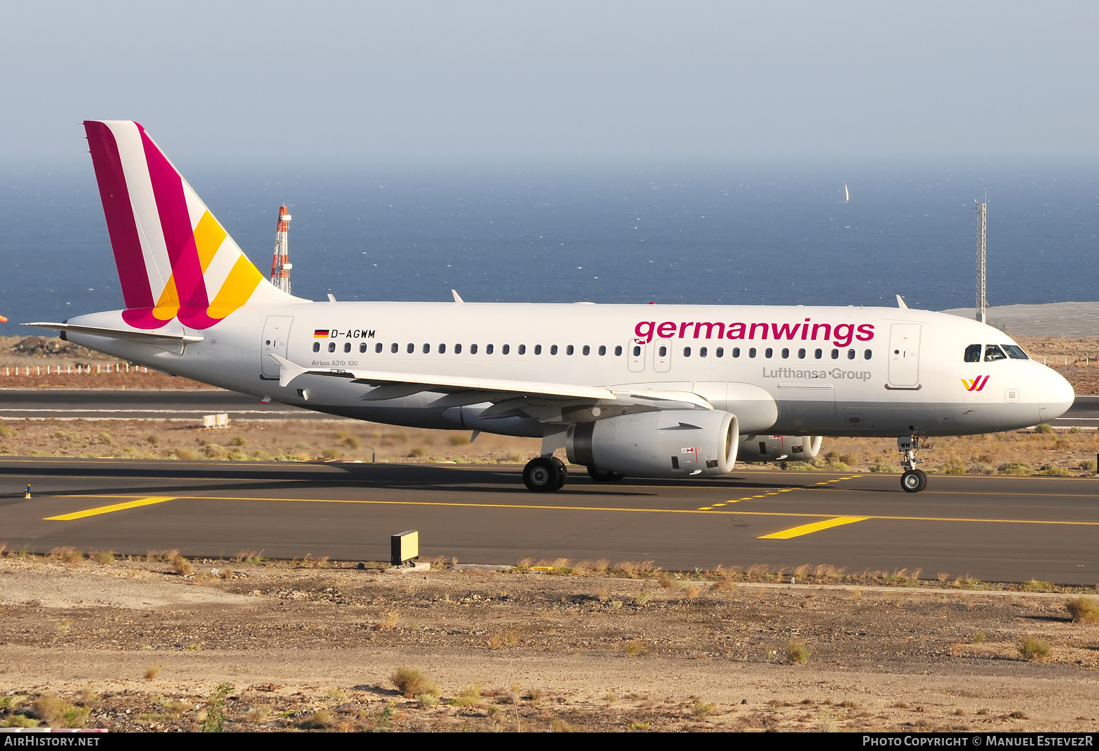 Aircraft Photo of D-AGWM | Airbus A319-132 | Germanwings | AirHistory.net #323717