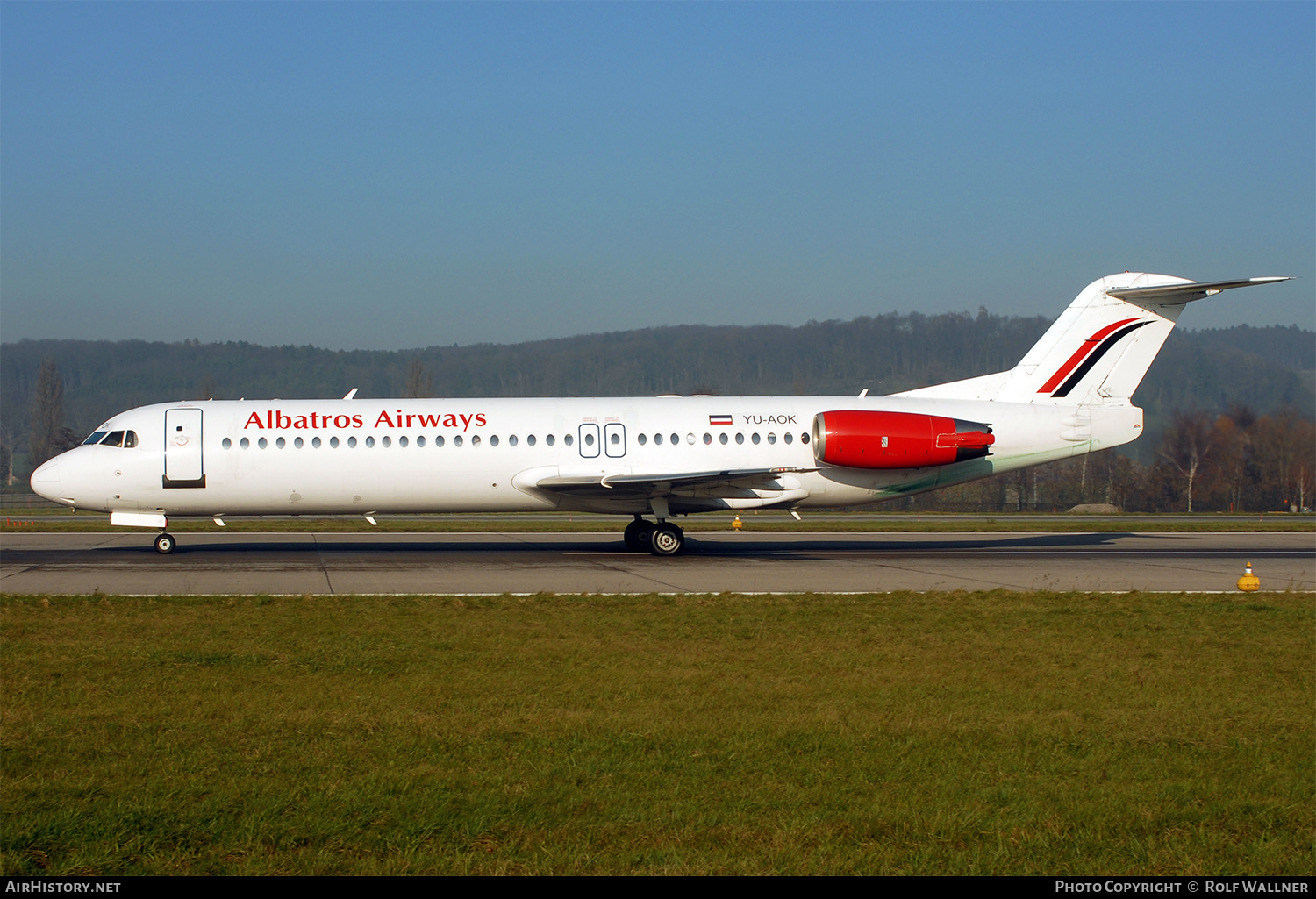 Aircraft Photo of YU-AOK | Fokker 100 (F28-0100) | Albatros Airways | AirHistory.net #323728