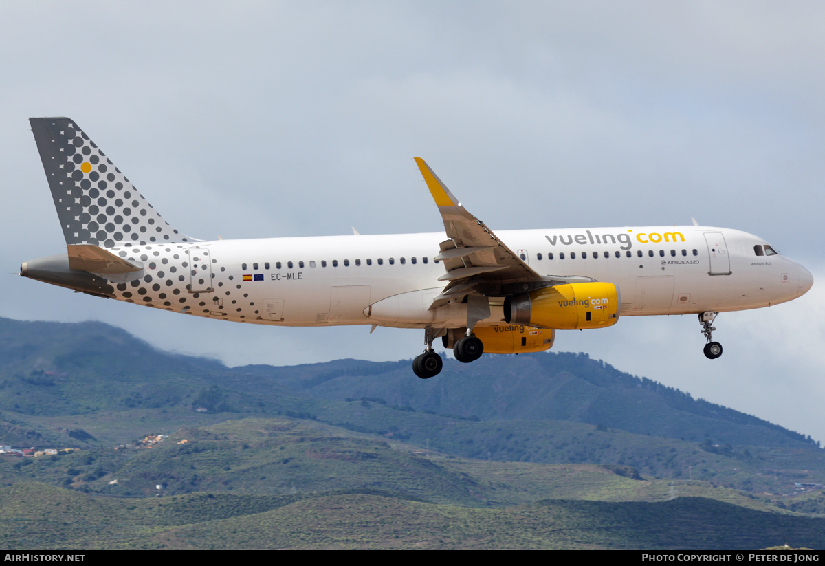 Aircraft Photo of EC-MLE | Airbus A320-232 | Vueling Airlines | AirHistory.net #323736
