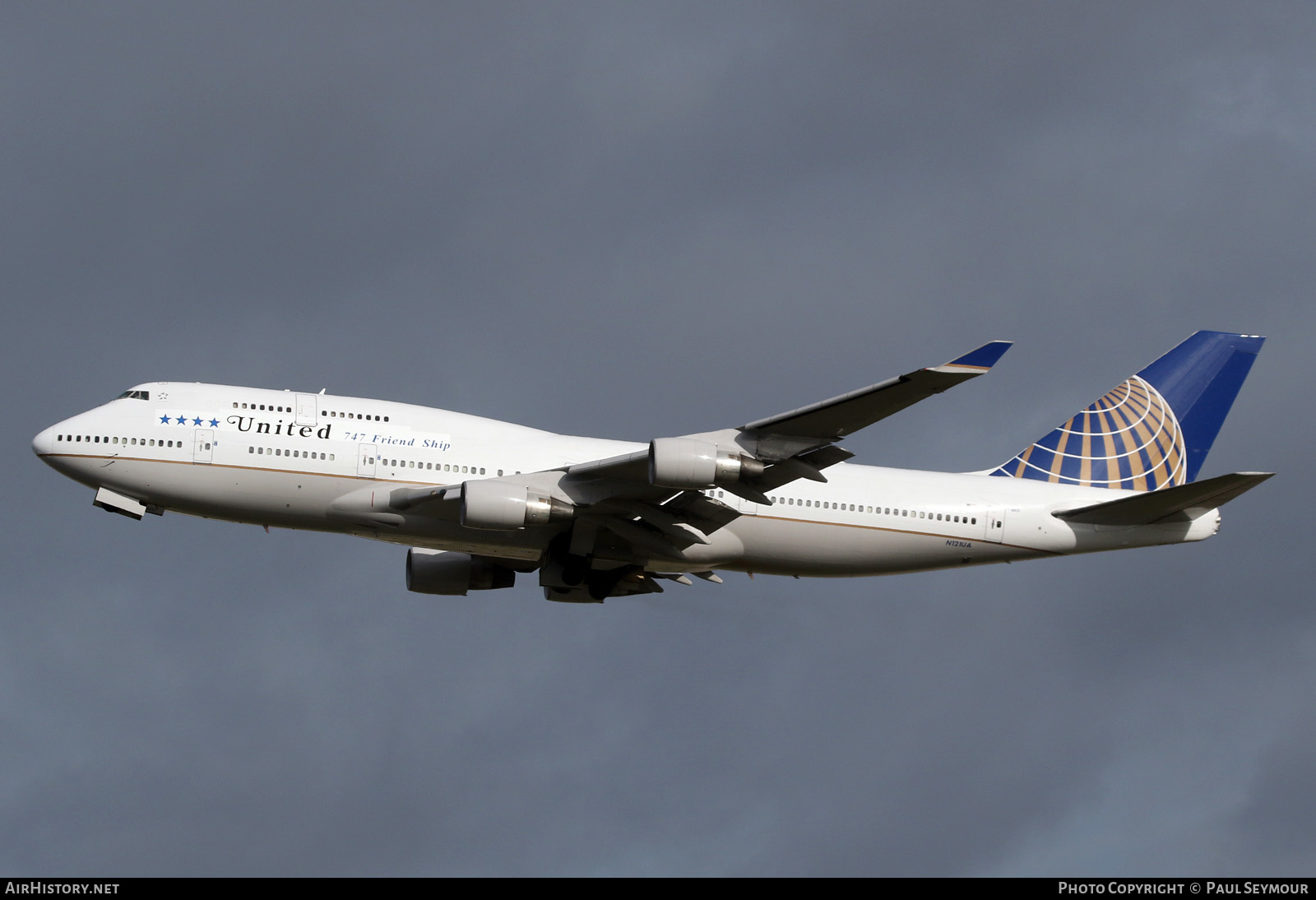 Aircraft Photo of N121UA | Boeing 747-422 | United Airlines | AirHistory.net #323761