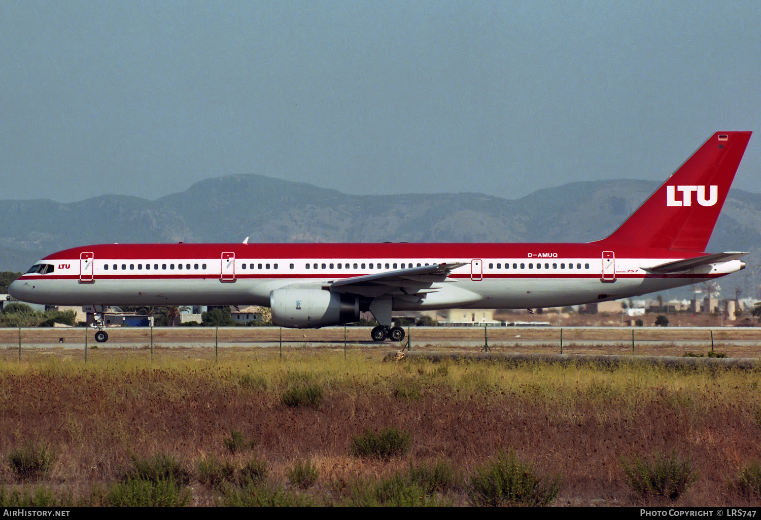 Aircraft Photo of D-AMUQ | Boeing 757-2G5 | LTU - Lufttransport-Unternehmen | AirHistory.net #323763