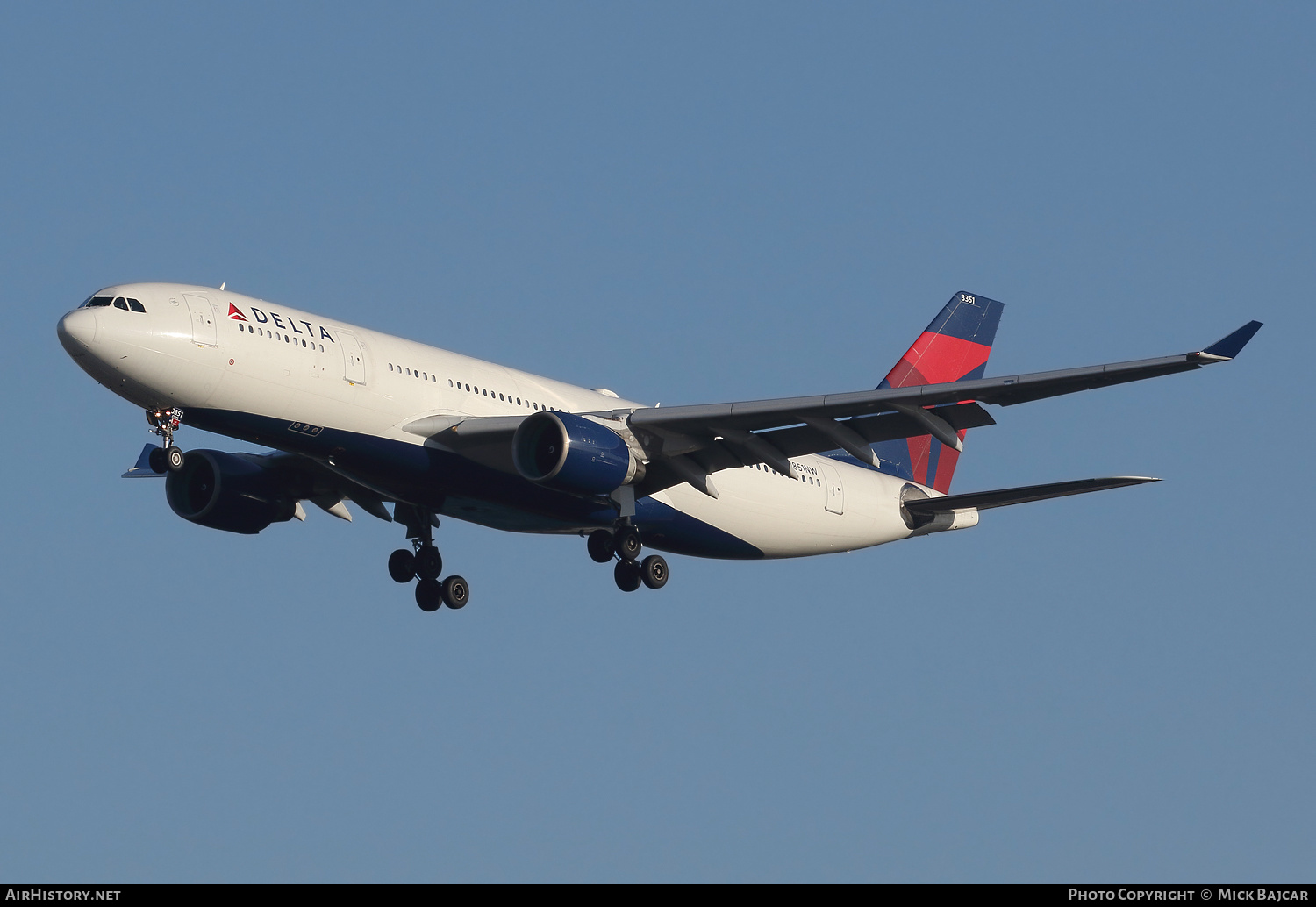 Aircraft Photo of N851NW | Airbus A330-223 | Delta Air Lines | AirHistory.net #323767