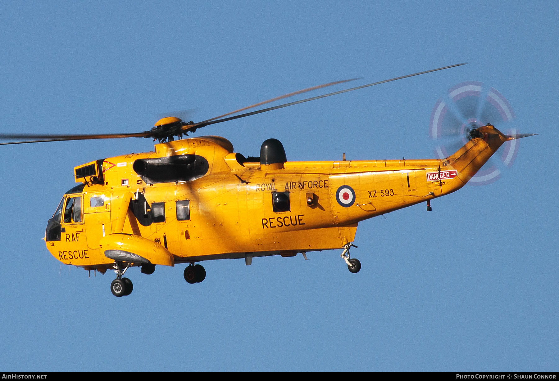 Aircraft Photo of XZ593 | Westland WS-61 Sea King HAR3 | UK - Air Force | AirHistory.net #323783