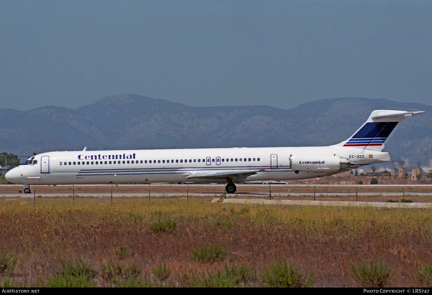 Aircraft Photo of EC-323 | McDonnell Douglas MD-83 (DC-9-83) | Centennial Airlines | AirHistory.net #323786