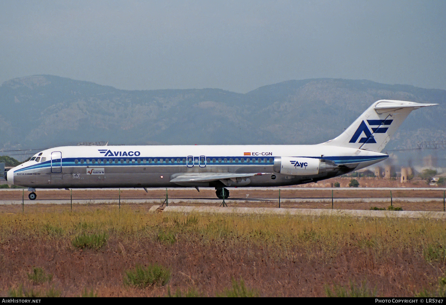 Aircraft Photo of EC-CGN | McDonnell Douglas DC-9-32 | Aviaco | AirHistory.net #323810