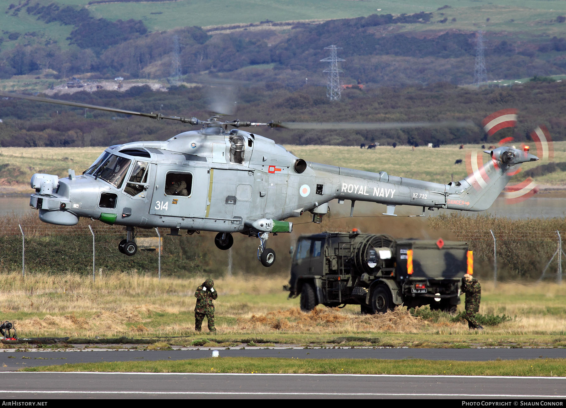 Aircraft Photo of XZ732 | Westland WG-13 Lynx HMA8DSP | UK - Navy | AirHistory.net #323822