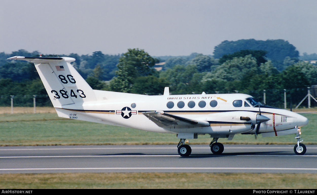 Aircraft Photo of 163843 / 3843 | Beech UC-12M Super King Air (B200C) | USA - Navy | AirHistory.net #323847