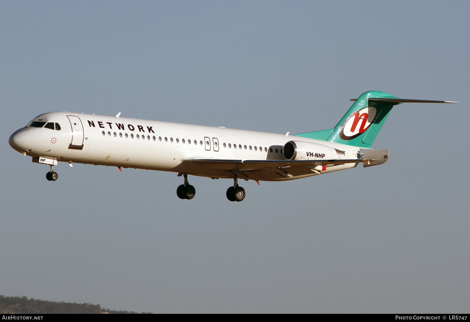 Aircraft Photo of VH-NHP | Fokker 100 (F28-0100) | Network Aviation | AirHistory.net #323860