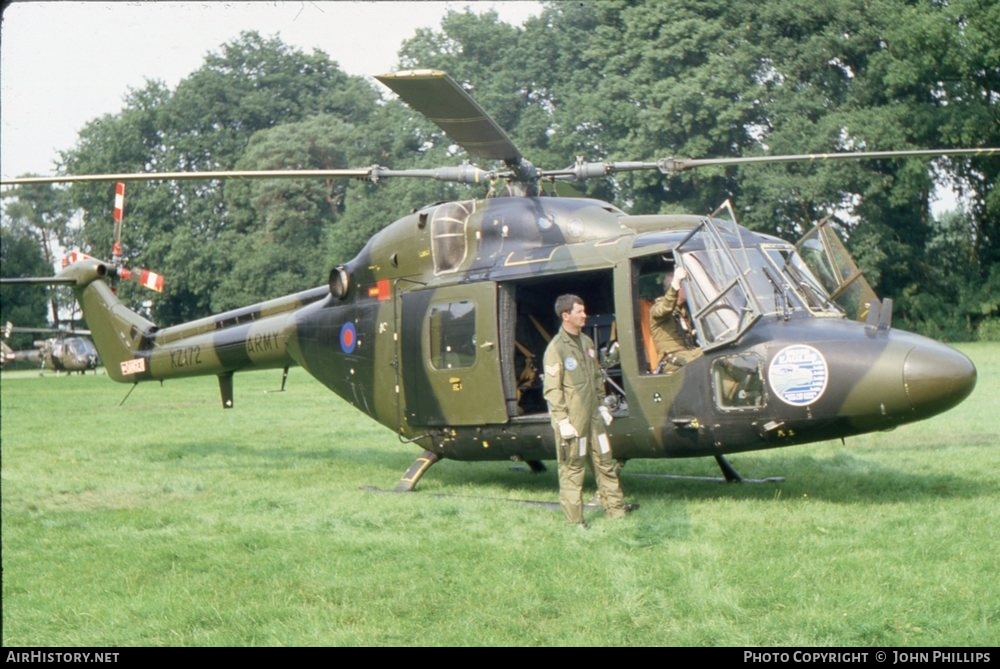 Aircraft Photo of XZ172 | Westland WG-13 Lynx AH1 | UK - Army | AirHistory.net #323871