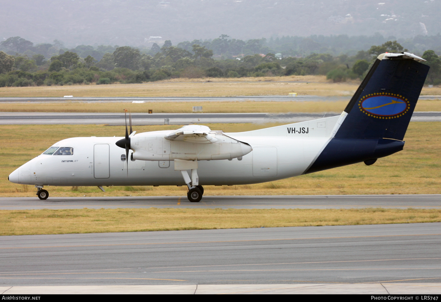 Aircraft Photo of VH-JSJ | De Havilland Canada DHC-8-102 Dash 8 | National Jet Systems | AirHistory.net #323875