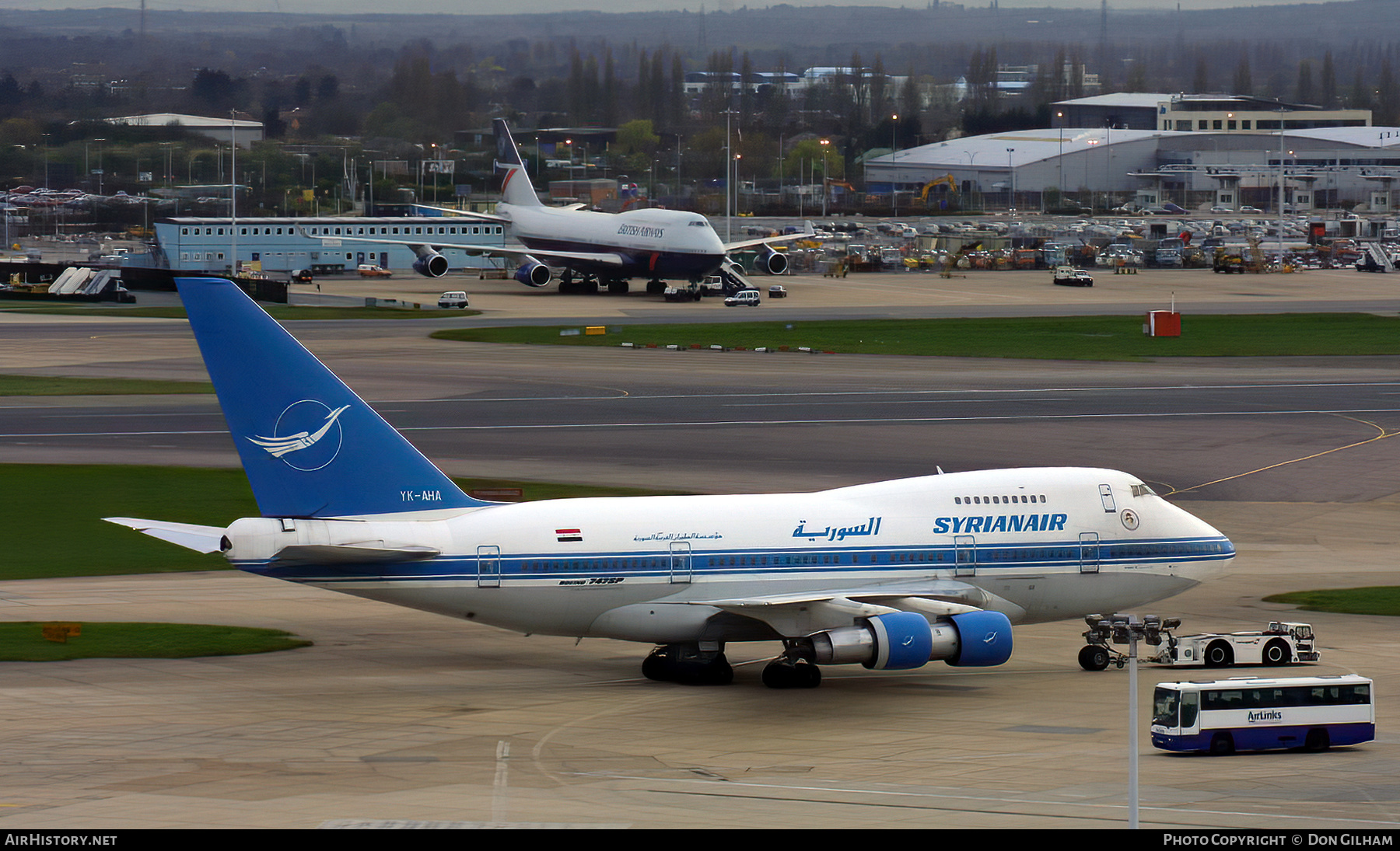 Aircraft Photo of YK-AHA | Boeing 747SP-94 | Syrian Air | AirHistory.net #323881