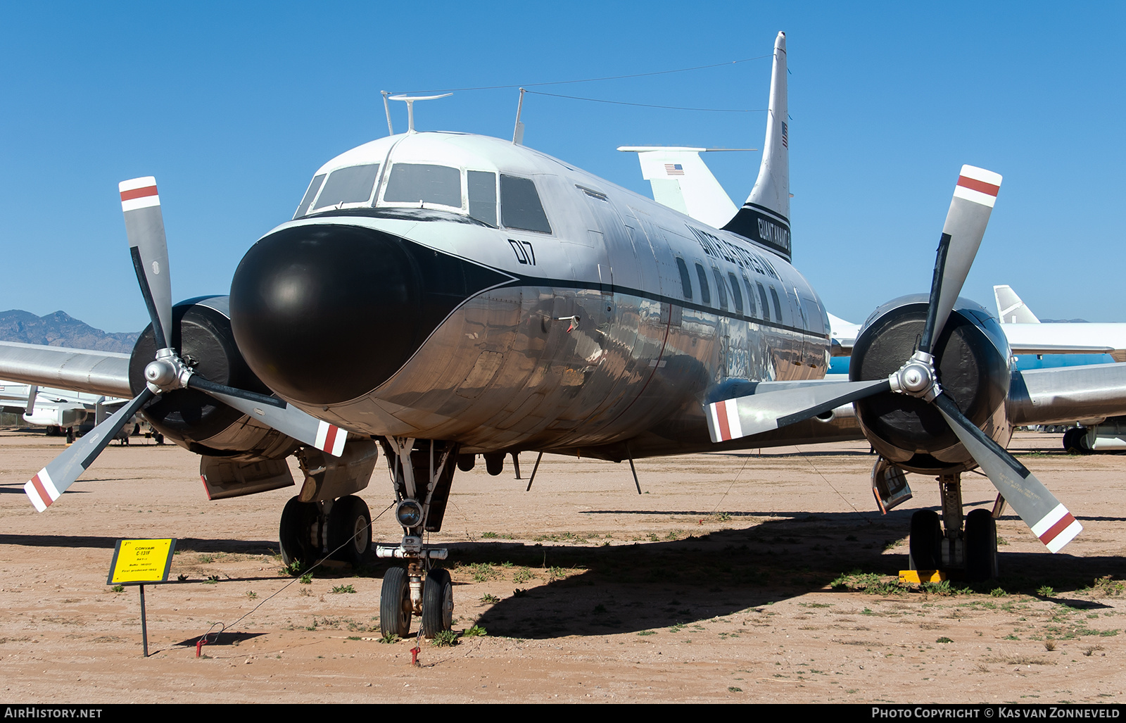 Aircraft Photo of 141017 | Convair C-131F | USA - Navy | AirHistory.net #323882