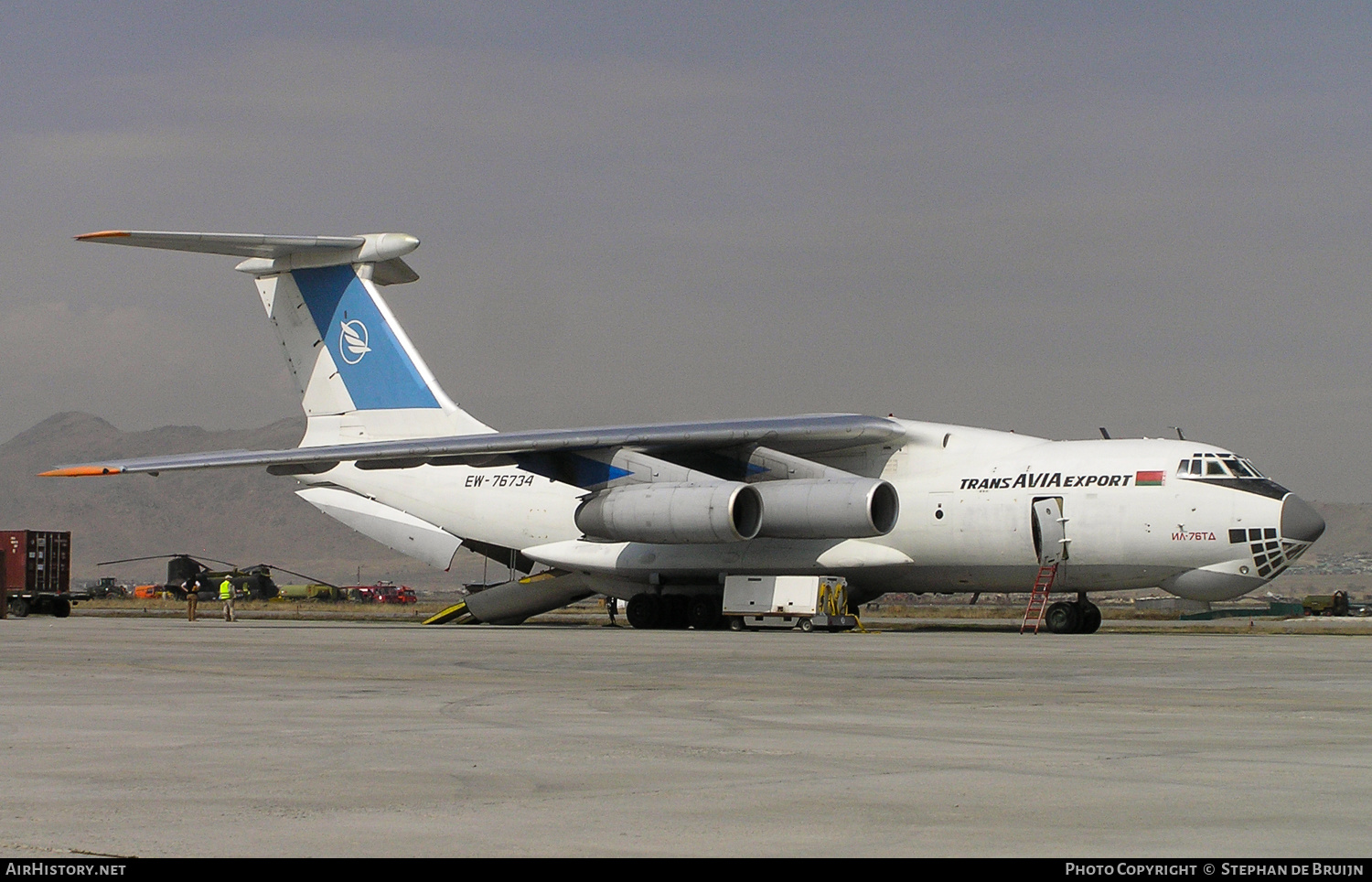 Aircraft Photo of EW-76734 | Ilyushin Il-76TD | Trans Avia Export | AirHistory.net #323884