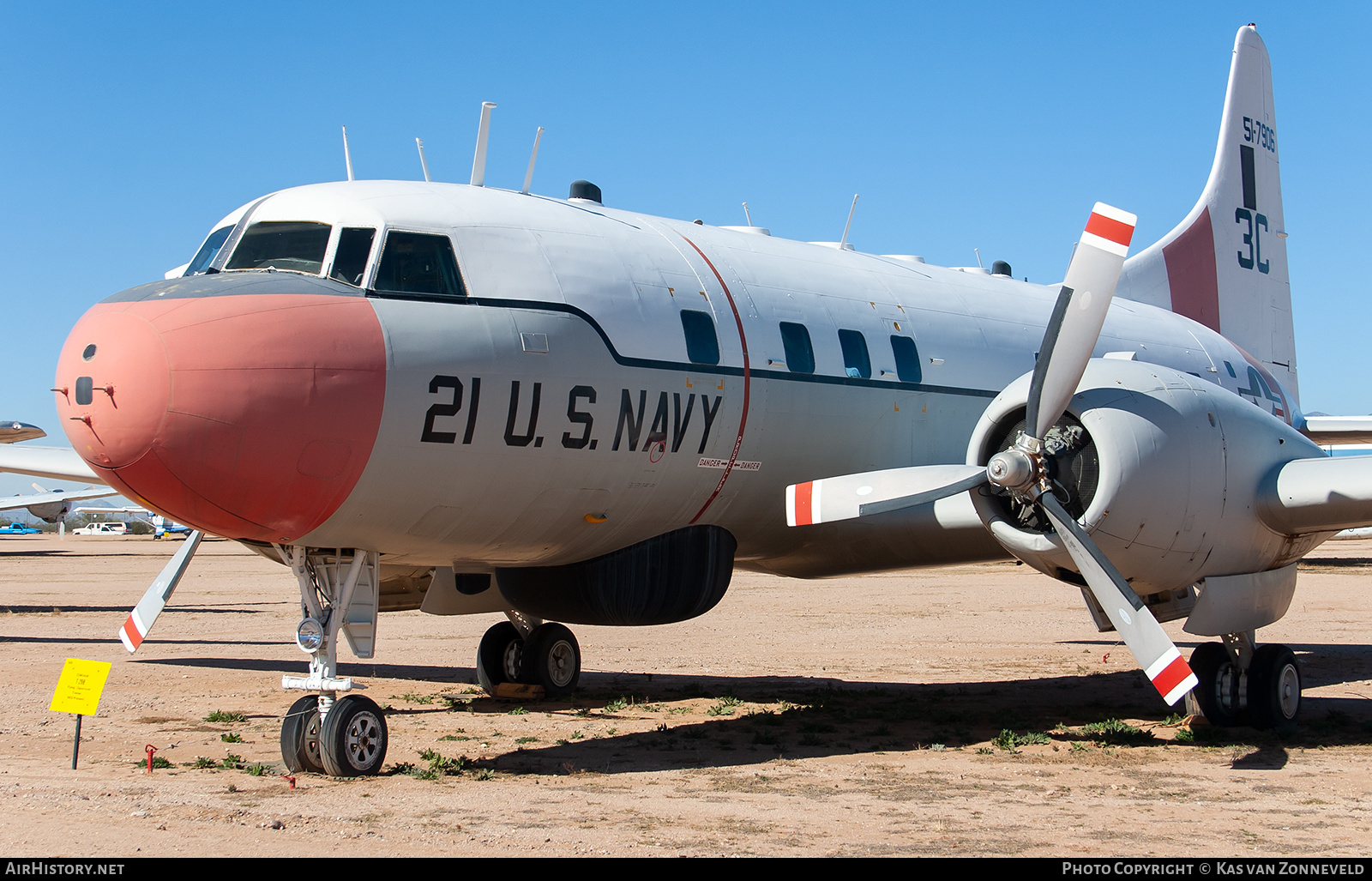 Aircraft Photo of 51-7906 | Convair VT-29B | USA - Navy | AirHistory.net #323887