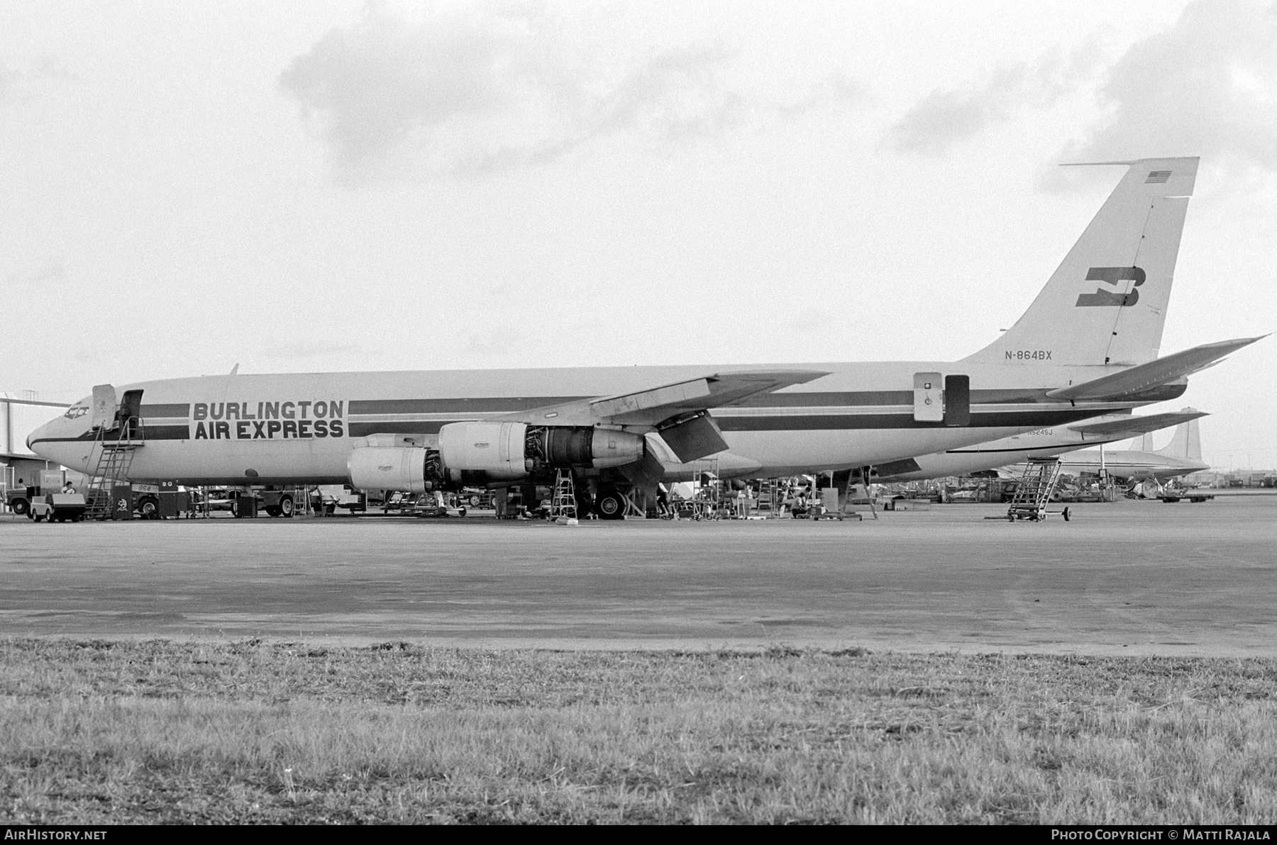 Aircraft Photo of N864BX | Boeing 707-321C | Burlington Air Express | AirHistory.net #323891