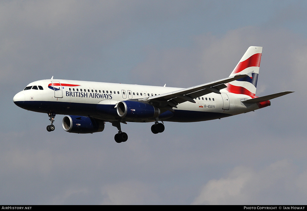 Aircraft Photo of G-EUYI | Airbus A320-232 | British Airways | AirHistory.net #323911
