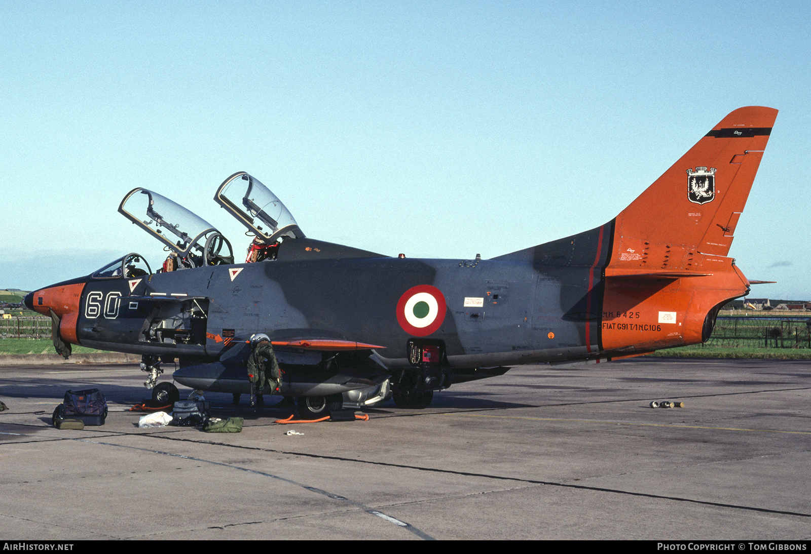 Aircraft Photo of MM6425 | Fiat G-91T/1 | Italy - Air Force | AirHistory.net #323930