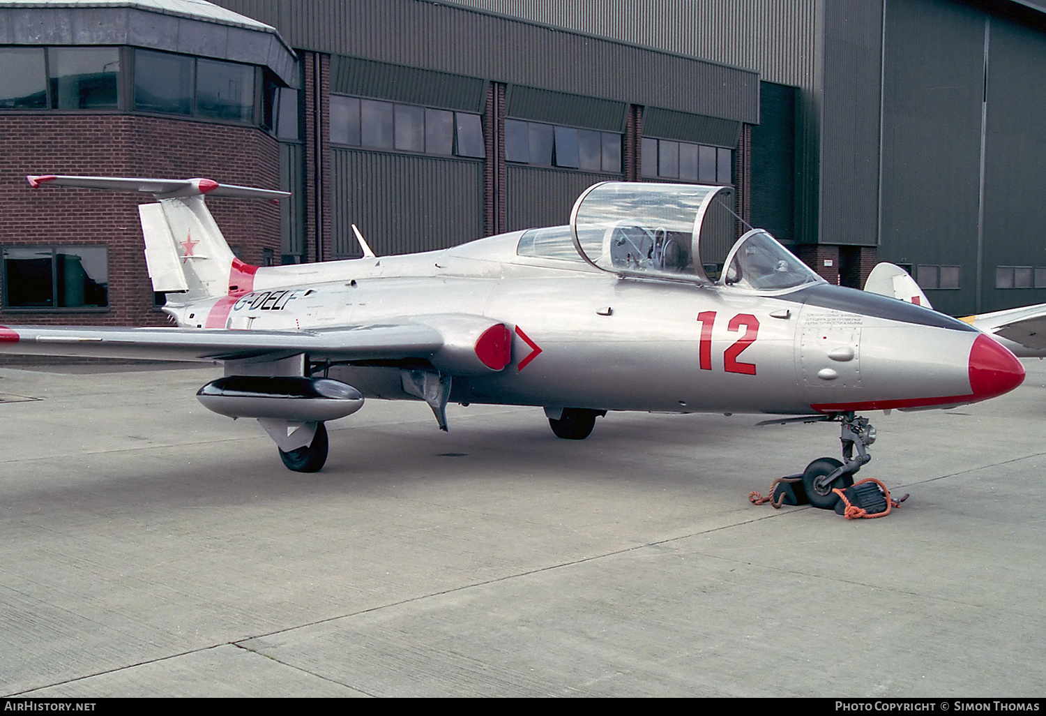 Aircraft Photo of G-DELF | Aero L-29 Delfin | Russia - Air Force | AirHistory.net #323945