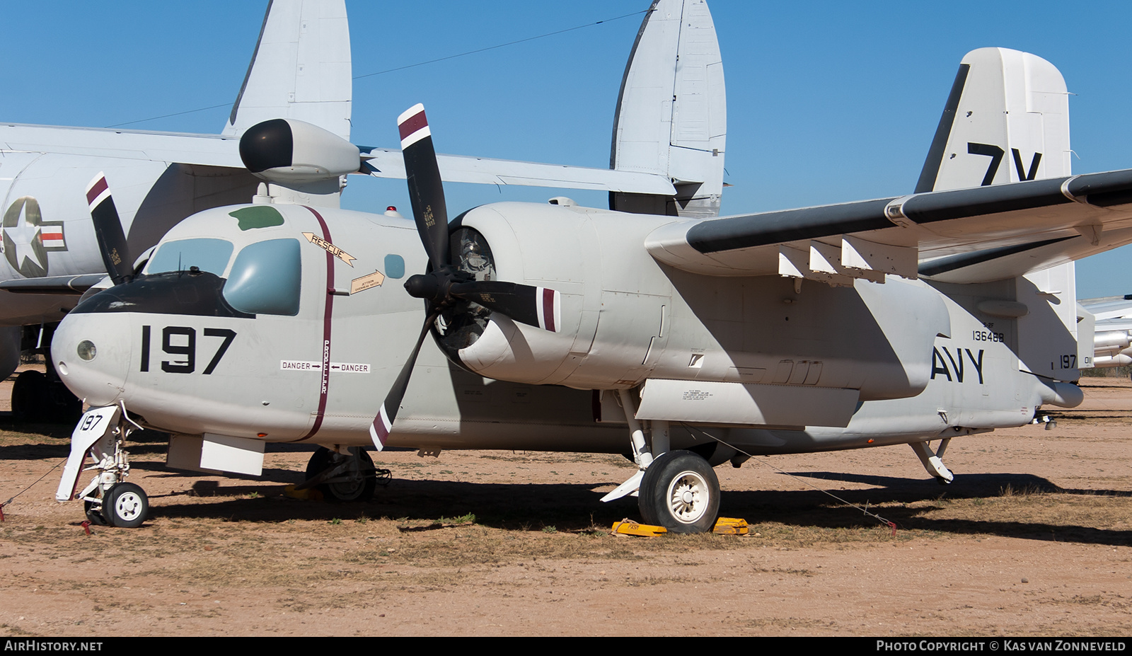 Aircraft Photo of 136468 / 6468 | Grumman S-2F Tracker | USA - Navy | AirHistory.net #323950