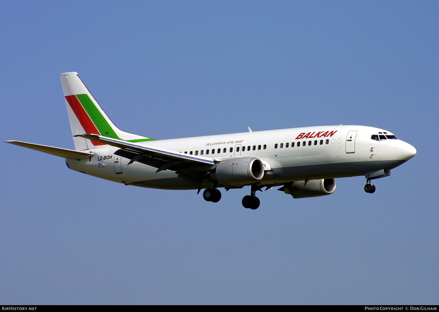 Aircraft Photo of LZ-BOH | Boeing 737-330 | Balkan - Bulgarian Airlines | AirHistory.net #323957