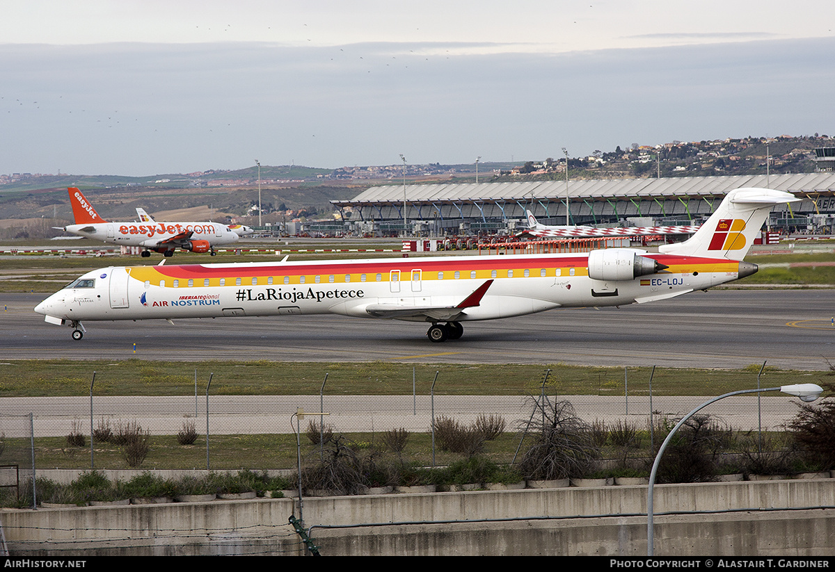 Aircraft Photo of EC-LOJ | Bombardier CRJ-1000EE (CL-600-2E25) | Iberia Regional | AirHistory.net #323959