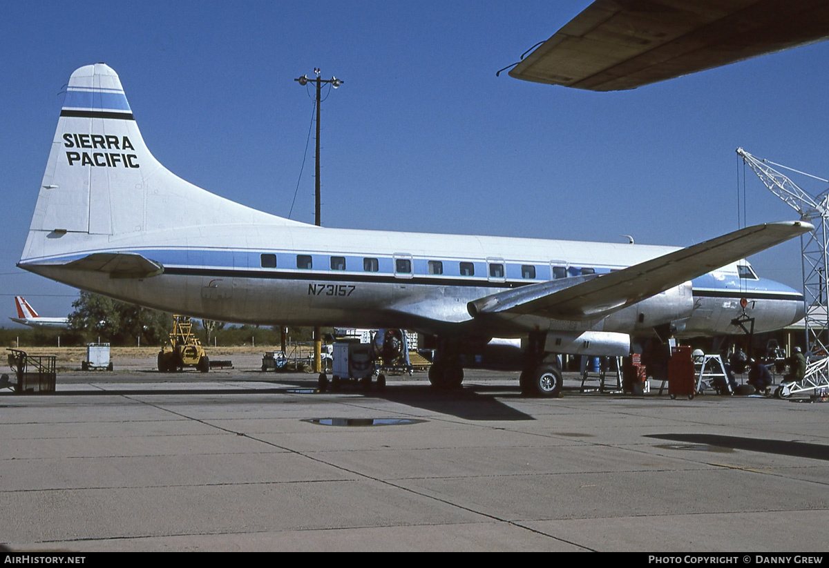 Aircraft Photo of N73157 | Convair 580 | Sierra Pacific Airlines | AirHistory.net #323963
