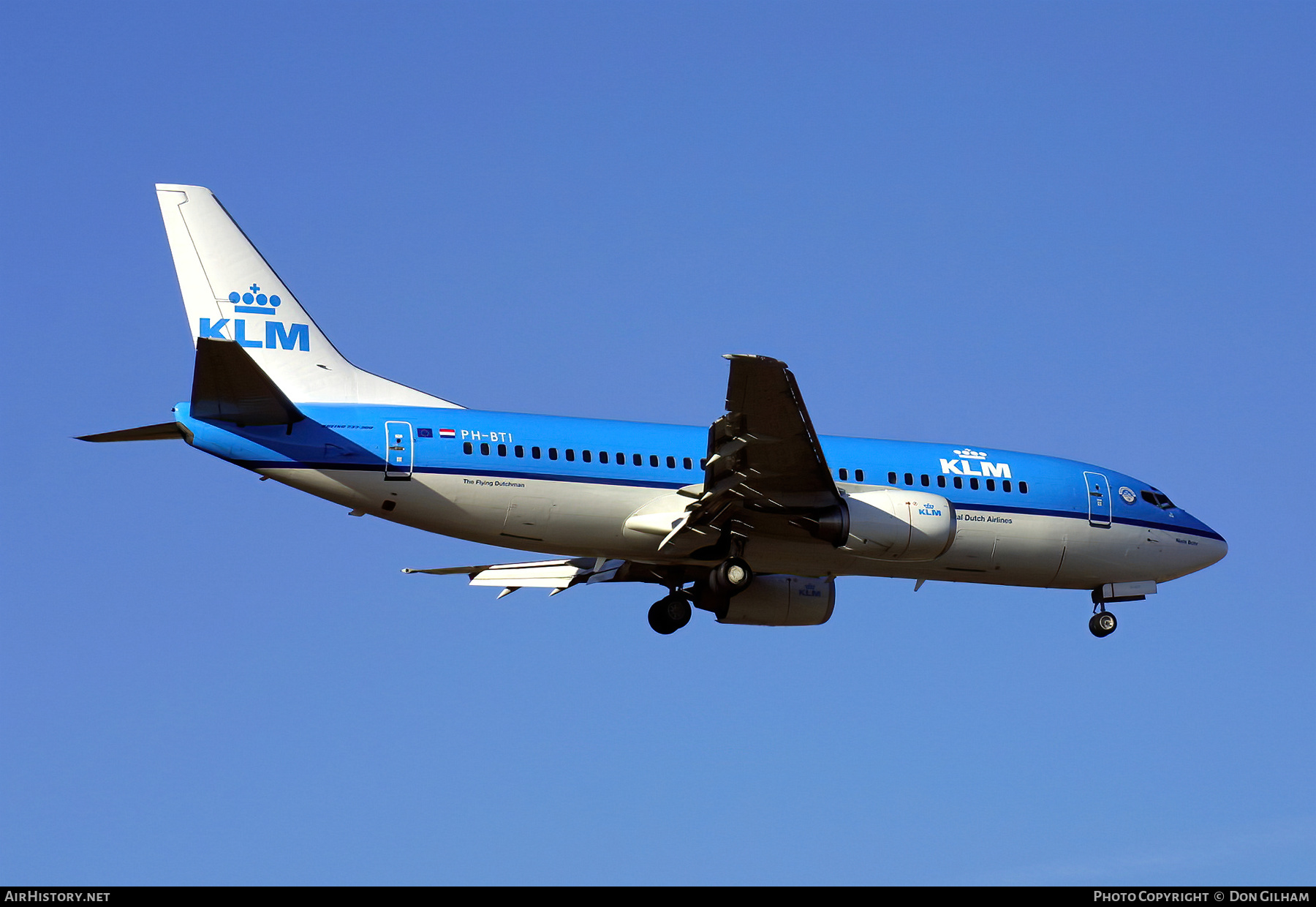 Aircraft Photo of PH-BTI | Boeing 737-306 | KLM - Royal Dutch Airlines | AirHistory.net #323975