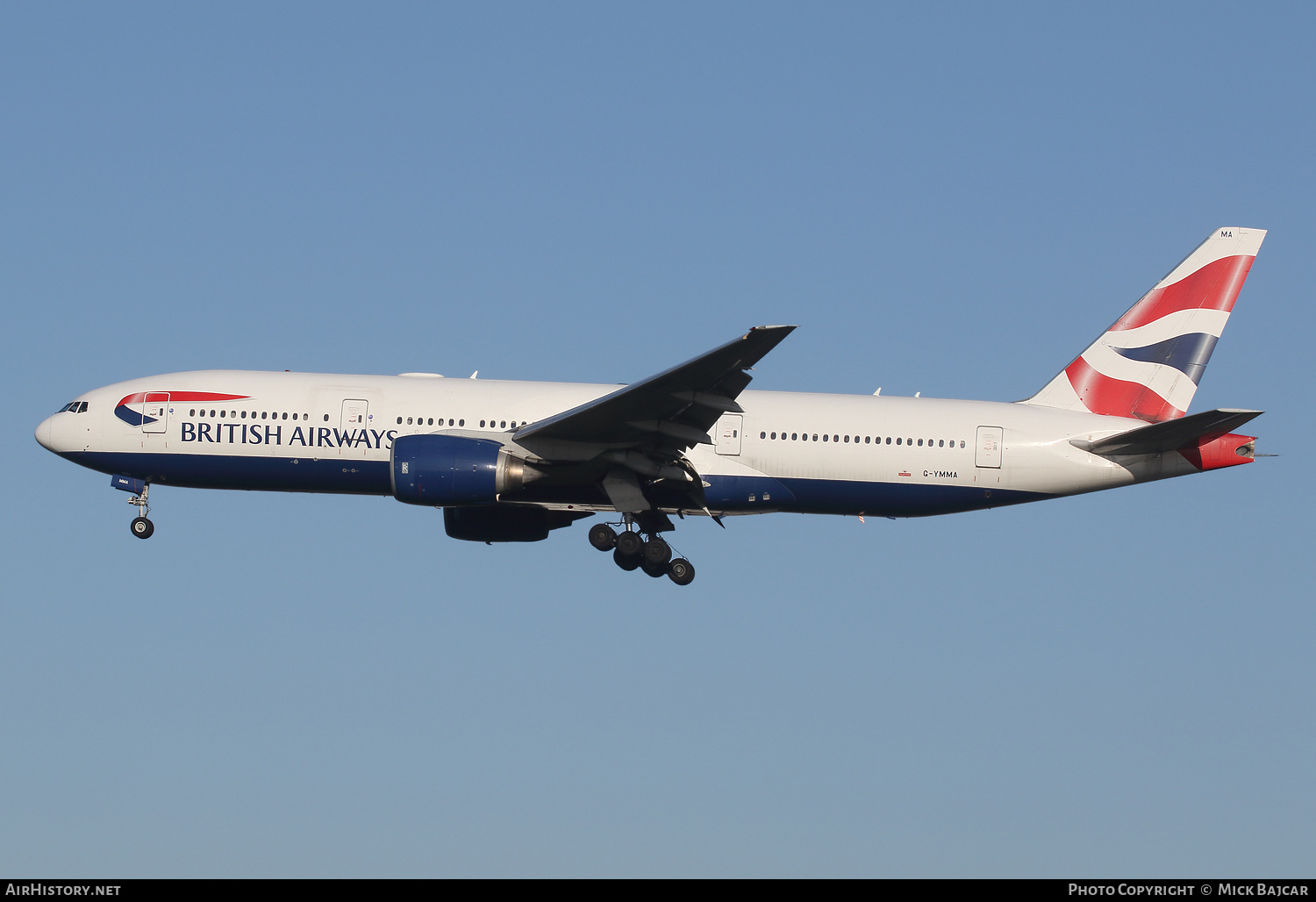 Aircraft Photo of G-YMMA | Boeing 777-236/ER | British Airways | AirHistory.net #323985