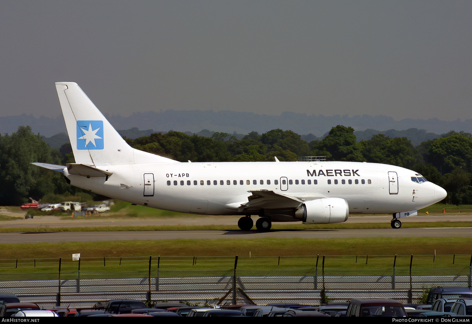 Aircraft Photo of OY-APB | Boeing 737-5L9 | Maersk Air | AirHistory.net #323986