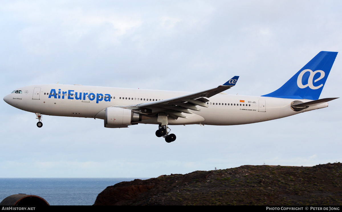 Aircraft Photo of EC-JZL | Airbus A330-203 | Air Europa | AirHistory.net #323987