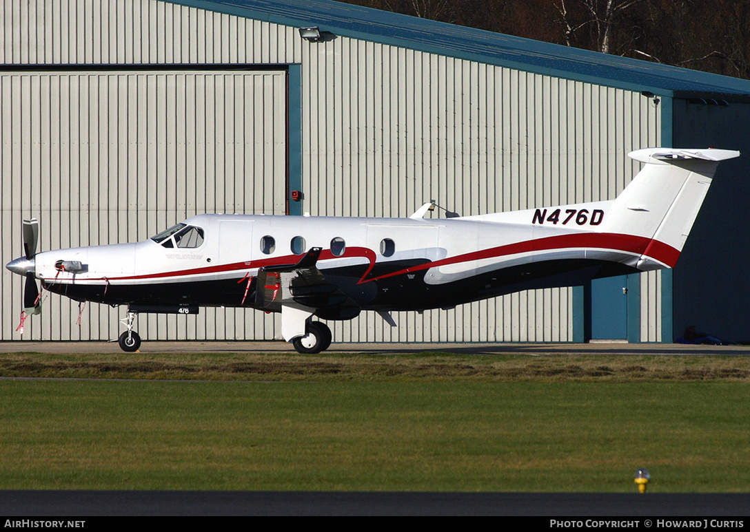 Aircraft Photo of N476D | Pilatus PC-12/45 | AirHistory.net #324004