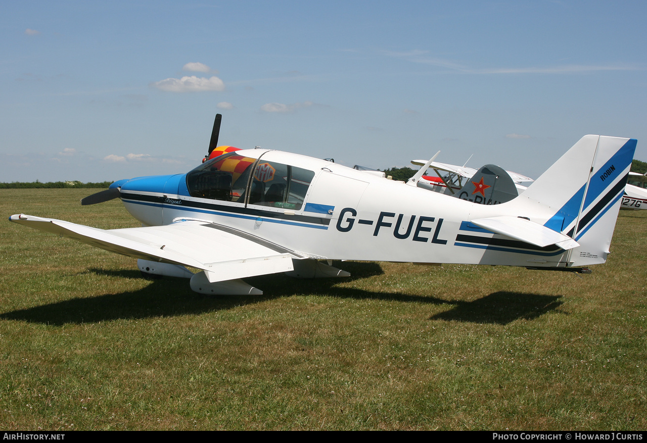 Aircraft Photo of G-FUEL | Robin DR-400-180 Regent | AirHistory.net #324005