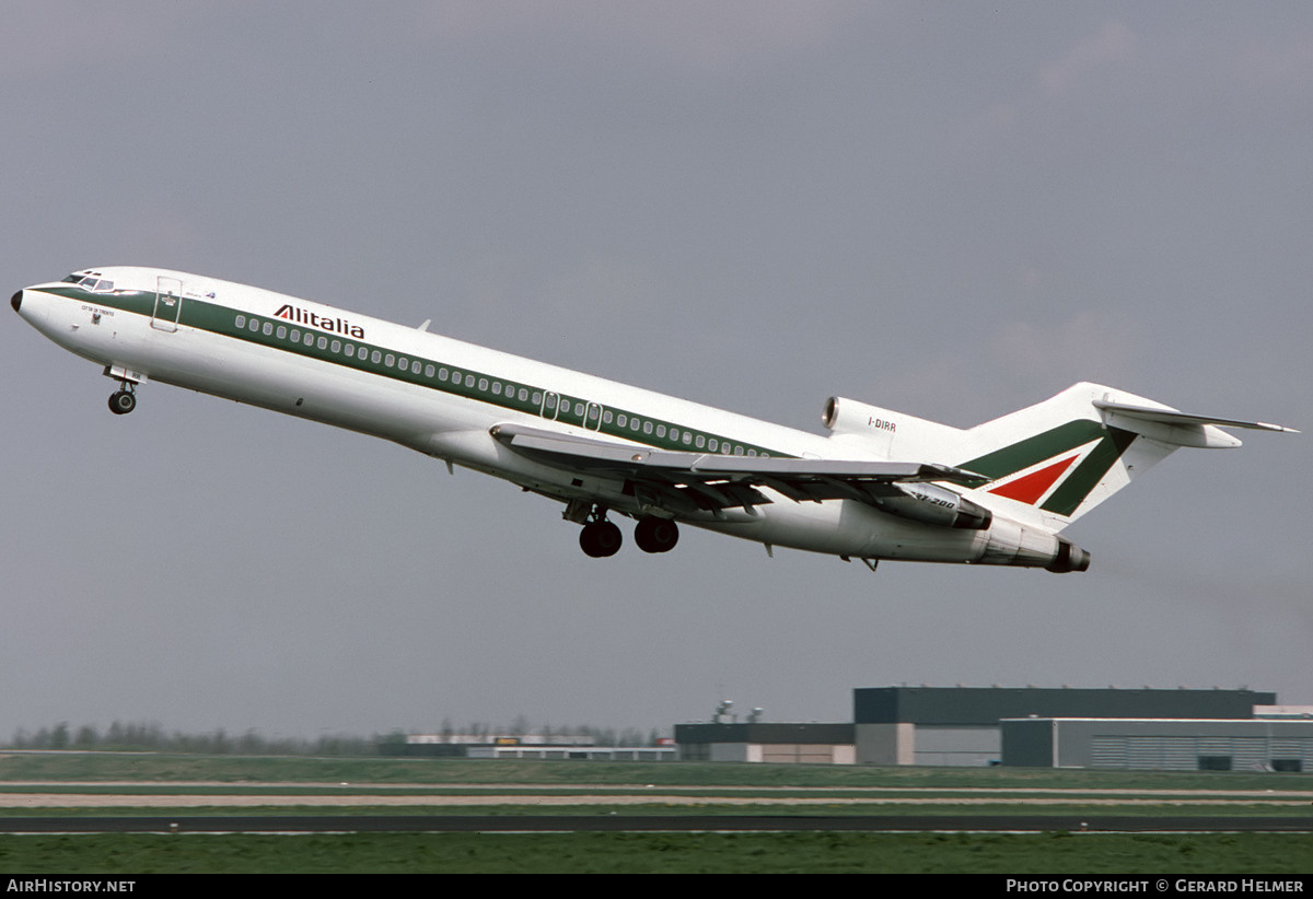 Aircraft Photo of I-DIRR | Boeing 727-243/Adv | Alitalia | AirHistory.net #324014