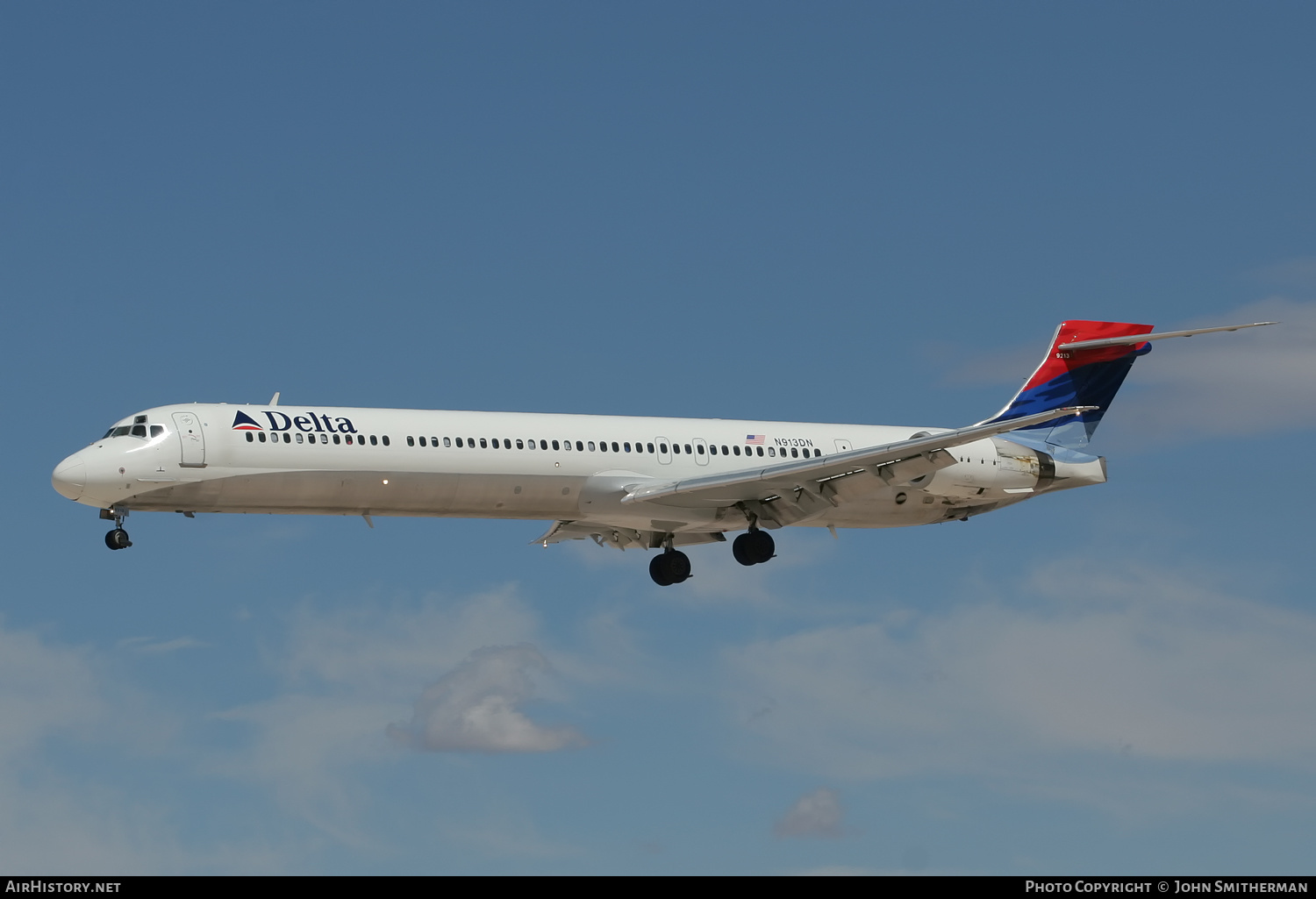 Aircraft Photo of N913DN | McDonnell Douglas MD-90-30 | Delta Air Lines | AirHistory.net #324015