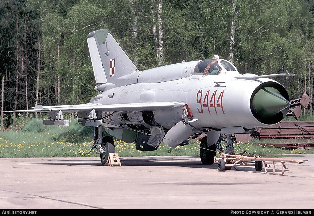 Aircraft Photo of 9444 | Mikoyan-Gurevich MiG-21bis | Poland - Air Force | AirHistory.net #324024