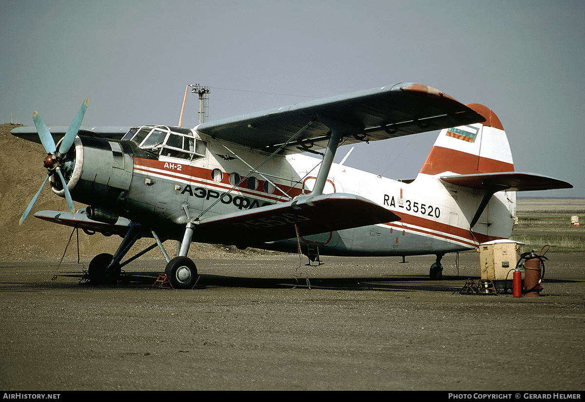 Aircraft Photo of RA-35520 | Antonov An-2 | Aeroflot | AirHistory.net #324026