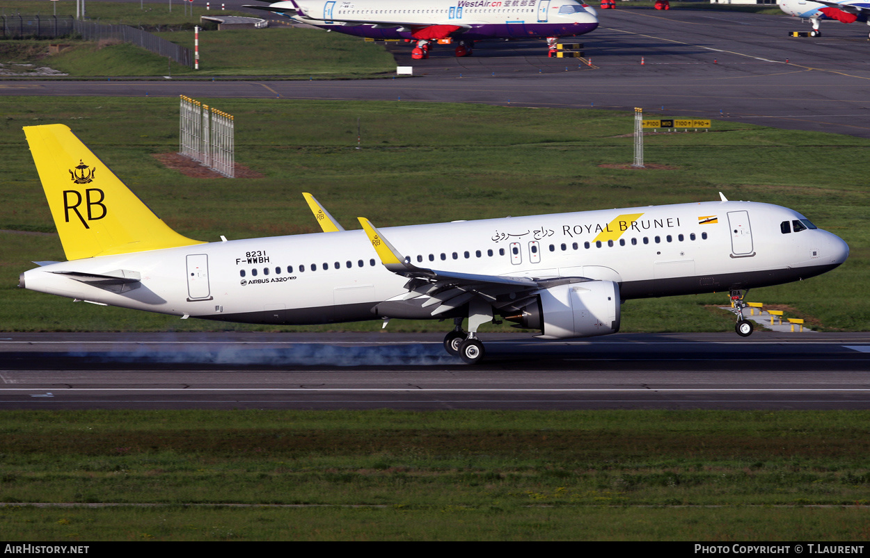 Aircraft Photo of F-WWBH | Airbus A320-251N | Royal Brunei Airlines | AirHistory.net #324042