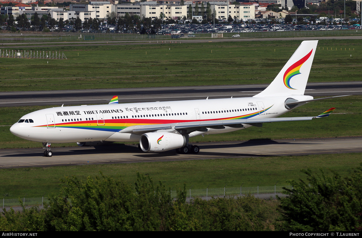 Aircraft Photo of F-WWCC | Airbus A330-243 | Tibet Airlines | AirHistory.net #324067