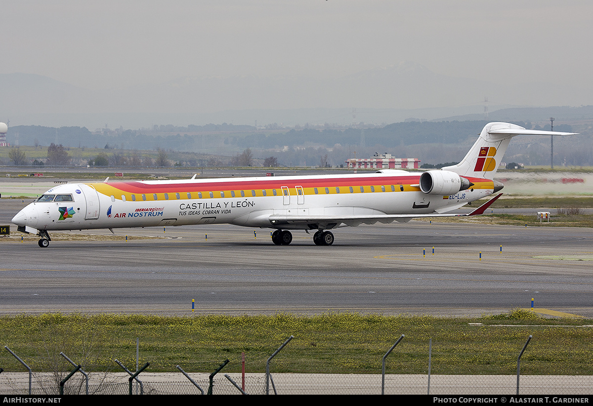 Aircraft Photo of EC-LJS | Bombardier CRJ-1000ER NG (CL-600-2E25) | Iberia Regional | AirHistory.net #324076