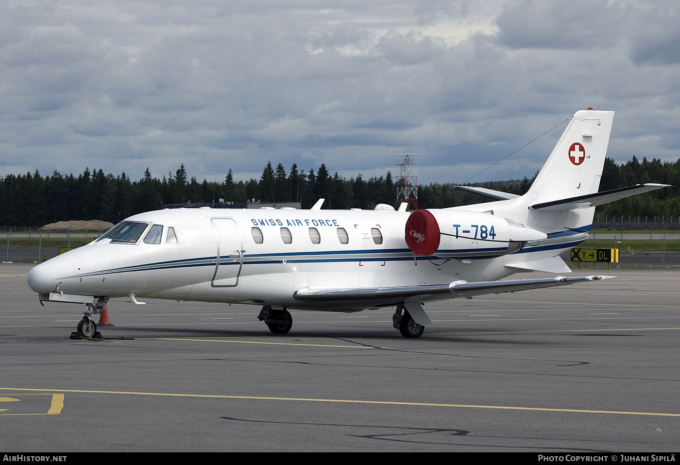 Aircraft Photo of T-784 | Cessna 560XL Citation Excel | Switzerland - Air Force | AirHistory.net #324091