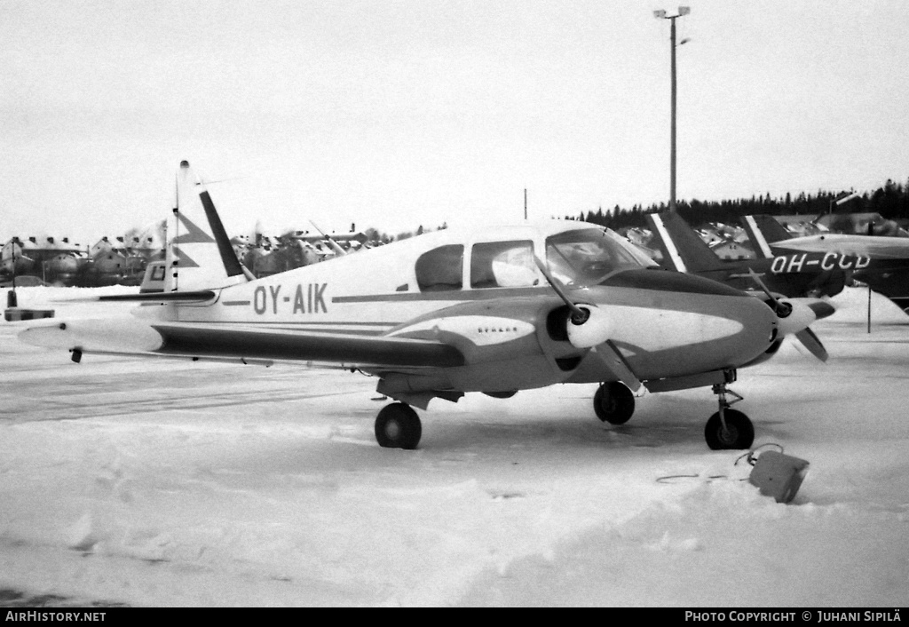 Aircraft Photo of OY-AIK | Piper PA-23-160 Apache | AirHistory.net #324100