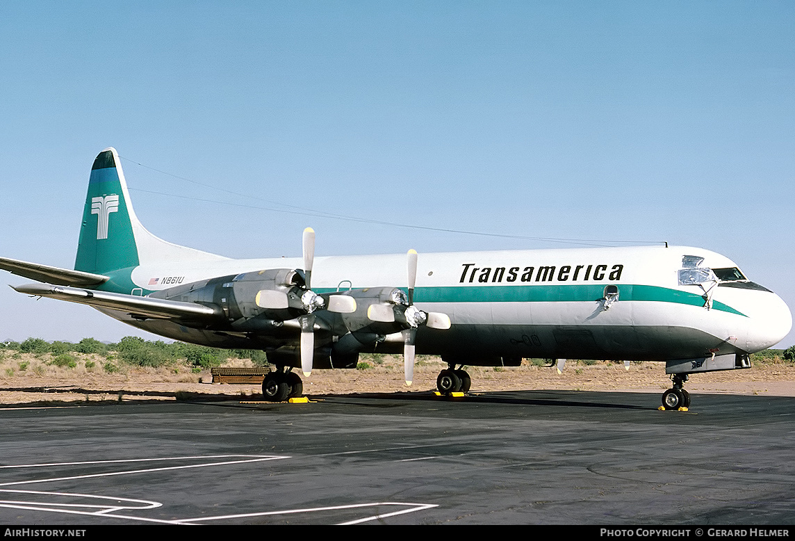 Aircraft Photo of N861U | Lockheed L-188C(F) Electra | Transamerica Airlines | AirHistory.net #324109