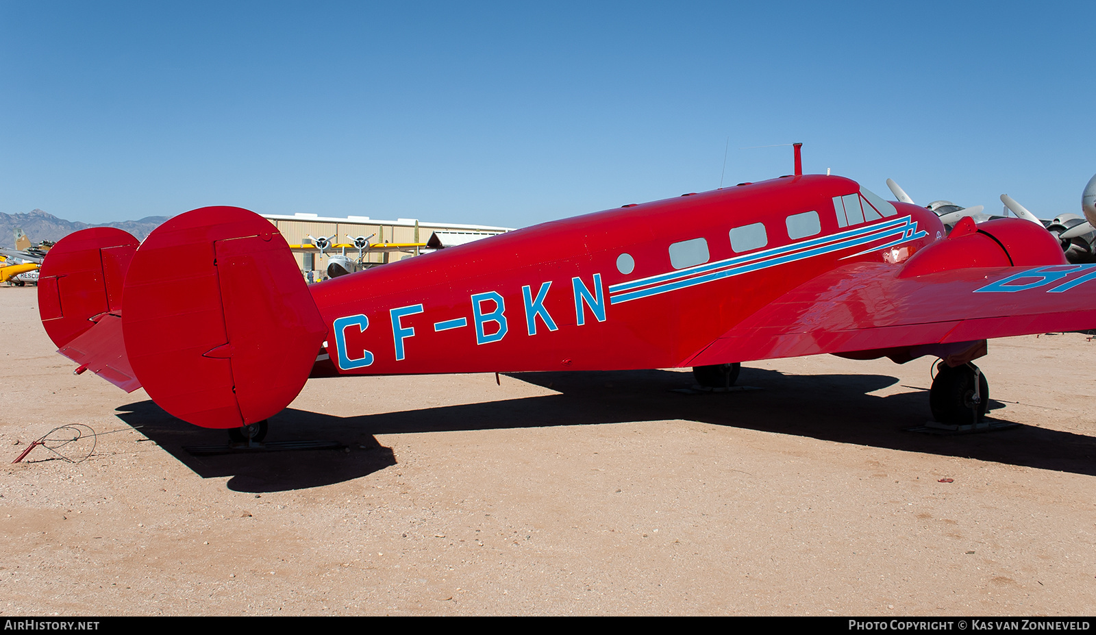 Aircraft Photo of CF-BKN | Beech 18D | AirHistory.net #324131