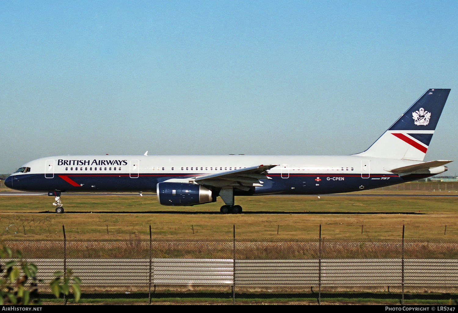 Aircraft Photo of G-CPEN | Boeing 757-236 | British Airways | AirHistory.net #324136