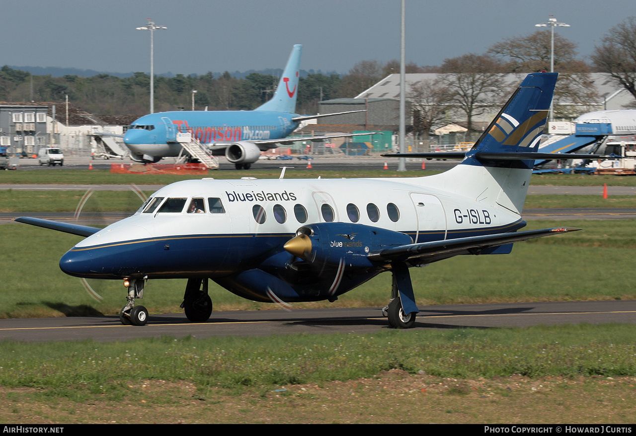 Aircraft Photo of G-ISLB | British Aerospace BAe-3202 Jetstream Super 31 | Blue Islands | AirHistory.net #324169
